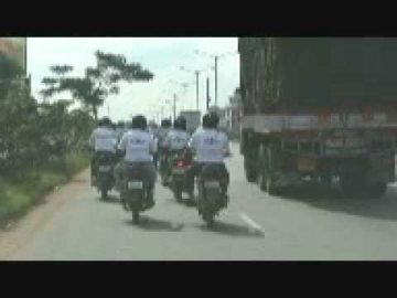 Watch till end: International Men's Day Bike Rally at Bangalore, 2008
